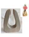 Soliflore en bois