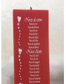 Bougie Anniversaires de Mariage (20 ou 24 cm)