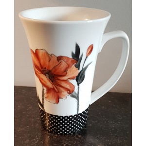 Mug coquelicot