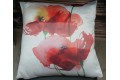 Coussin coquelicots