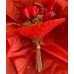 Bouquet de coquelicots en coeur