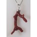 Pendentif branche de corail sur chaîne argent 