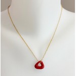 Corail fermé en pendentif