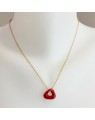 Corail fermé en pendentif