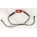 Bracelet mixte corail avec perles argent