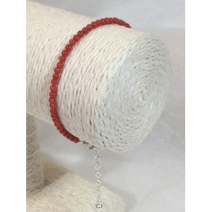 Bracelet perles de corail