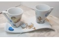 Café en duo, decor coton