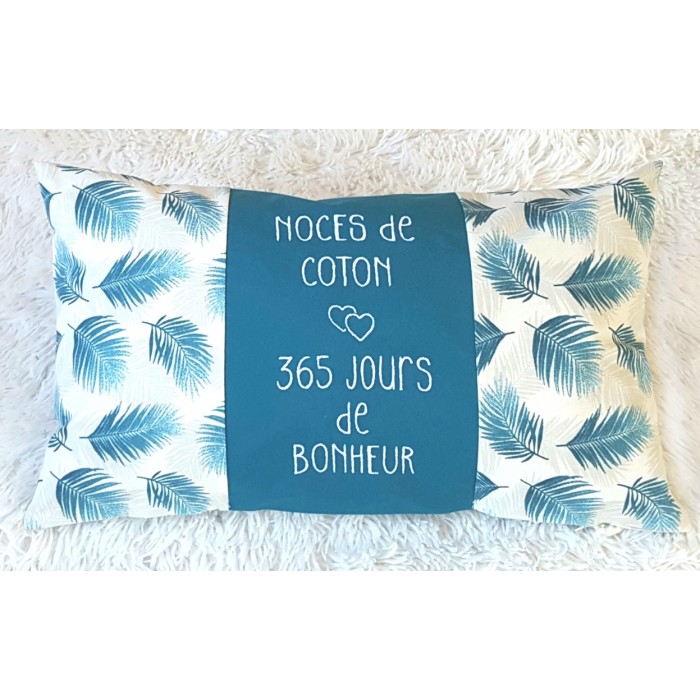 Coussin 18 ans de mariage