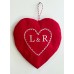 Coeur en cretonne à personnaliser 