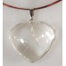 Pendentif Coeur cristal de roche