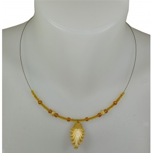 Collier Feuilles de blé