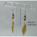 Boucles d'oreilles Feuilles de blé