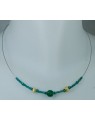 Collier Perles de blé