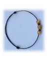 Bracelet 3 perles de blé
