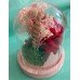 Blé et fleurs sous cloche