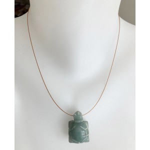 Pendentif tortue de jade 