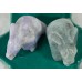 Couple d'éléphants en jade