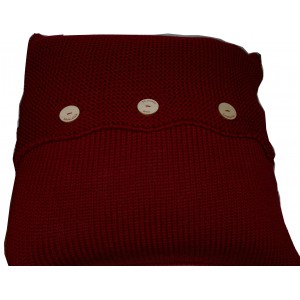 Coussin  laine personnalisable (5 couleurs)