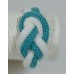 Bracelet Laine Infini turquoise