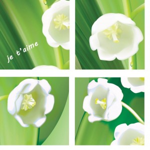 Sous-verres - muguet