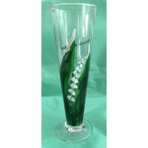 Verre cocktail bière Muguet personnalisable